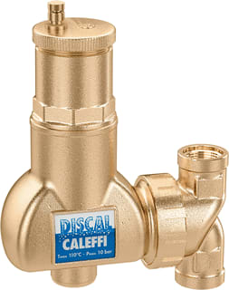 Caleffi - Lucht- en/of vuilafscheider lchtvlafs 551705