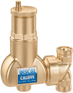 Caleffi - Lucht- en/of vuilafscheider lchtvlafs 551703
