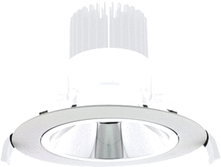 Lumiko - Juno Mech. toebeh. verlichtingsarmatuur Klem Ronde Pasring 170Mm Wit