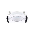 Lumiko - Modulair Mech. toebeh. verlichtingsarmatuur Klem Lumiko M Rnd Inb Arm Wit