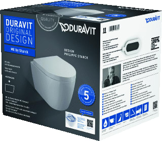 Duravit - ME by Starck Closet me wc-pack 570 riml hgw