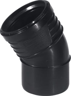 Wavin - SiTech+ Fitting met 2 aansluitingen Bocht 30Gr Zw 32
