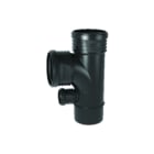 Wavin - SiTech+ Fitting met 4 aansluitingen Tstuk 87,5Gr 110