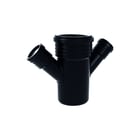 Wavin - SiTech+ Fitting met 4 aansluitingen Dub Tstuk 45Gr 90