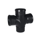 Wavin - SiTech+ Fitting met 4 aansluitingen Dub Tstuk 87,5 110