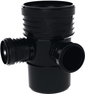 Wavin - SiTech+ Fitting met 4 aansluitingen Hk Tstuk 87,5 110