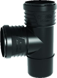 Wavin - SiTech+ Fitting met 3 aansluitingen Tstuk 87,5 110X75