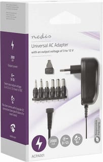 NEDIS - Netvoeding adapter Strmadap 12W 2.0A 12V