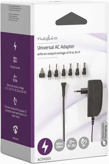 NEDIS - Netvoeding adapter Strmadap 24W 1.0-1.5A 24V