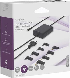 NEDIS - Netvoeding adapter Lapadap 100W 3.0-5.0A 20V