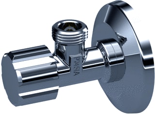 Raminex - Stopkraan voor sanitaire toestellen Hkstopkr 1/2X3/8 Buidr Chr