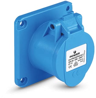 Power - CEE-contactdoos, aanbouw Cee Inb Contds Rcht 3P 16A