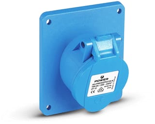 Power - CEE-contactdoos, aanbouw Cee Inb Contds Sch 3P 16A