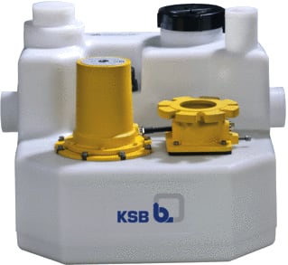 KSB - Compacta Waterpompunit (vuilwater/regen) 29131554
