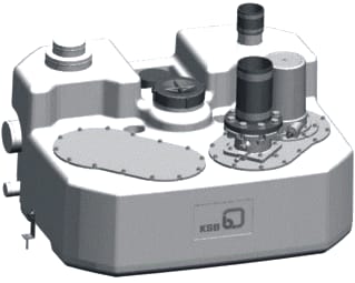 KSB - Compacta Waterpompunit (vuilwater/regen)  29131555