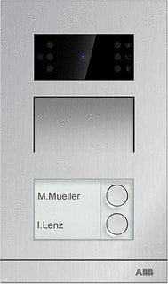 ABB Busch-Jaeger - Drukknoppaneel deurcommunicatie  2tma130011a0004