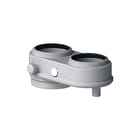 Itho Daalderop - Base Cube Rookgas/luchttoevoercollector Daal Adapter Rga 80/80Mm