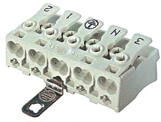 Electro Terminal - SLK Contactblok v rechthoekige connect. ctblincon 88167531  ds500