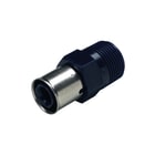 Wavin - Tigris K1 Fitting met 2 aansluitingen Overg Ko 50X1½Bu