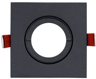 Sylvania - Downlight/spot/schijnwerper Inset Tr 75 Sw Sq Zw