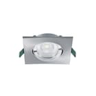 Sylvania - Toeb./onderd. inbouwdoos verl.arm. inset tr 75 sw sq geb alu