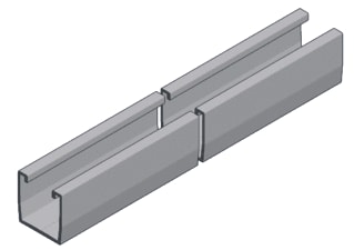 Van der Valk - Zonnepaneel verbind.- en bev. elem. Trapez. Alu Schans 1009Mm