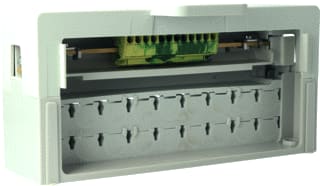Attema - Click-mate NXT Invoerplaat sparing kast/lessenaar Uitvbrug +Aardrail S/M
