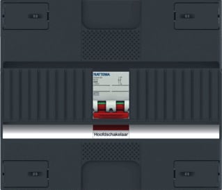 Attema - Click-mate NXT Groepenkast, geassembleerd Groepenkast Nxt S-H2