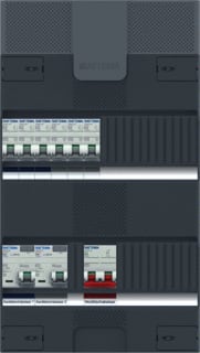 Attema - Click-mate NXT Groepenkast, geassembleerd Grpkst Nxt Mrd-23/23/00-H2