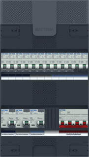 Attema - Click-mate NXT Groepenkast, geassembleerd Grkst Nxt Mrd-24/23/23F-H4
