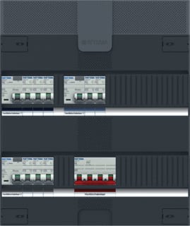 Attema - Click-mate NXT Groepenkast, geassembleerd Grkst Nxt L-23/23/22/00-H4