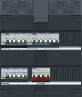 Attema - Click-mate NXT Groepenkast, geassembleerd Grkst Nxt L24/24/23F/00-H4