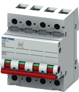 Attema - Click-mate NXT Inbouwschakelaar modulair Hoofdschak 4P 40A