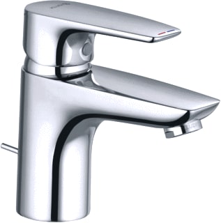 Kludi - Pure&Solid 75 Wastafelmengkraan (opbouw) P&S Wastmkr Waste Chr