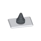 ABB - TwinLine Invoerplaat sparing kast/lessenaar Flensplaat V.V. Kabeltule