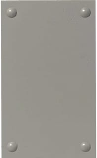 ABB - CombiLine N Scheidingsplaat voor kast/lessenaar Blindplaat Nh00 160A