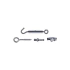 Paulmann - Light & Easy Mech. toebeh. verlichtingsarmatuur ws span- montageset chr