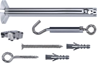 Paulmann - Light & Easy Mech. toebeh. verlichtingsarmatuur Kabelbev 4 Oml 165Mm Chr