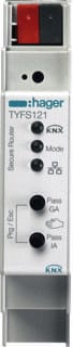 Hager - Systeeminterface bussysteem Knx/Ip Secure-Router 1Mod