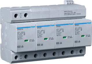 Hager - Bliksemstroomafleider Overspan.Bev 4P Spa801