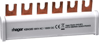 Hager - Toebeh. overspann.bev. data en M&R doorverbrail 3p 35mm