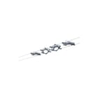 Paulmann - Downlight/spot/schijnwerper Spot Macled 4X4W M/Chr 30