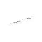 Paulmann - DiscLed Downlight/spot/schijnwerper spot discled 5x4w sat/chr