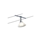 Paulmann - Downlight/spot/schijnwerper spot 1x10 w gu4 chr/sat
