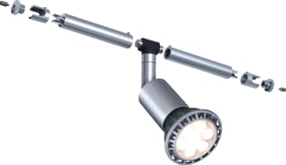 Paulmann - Downlight/spot/schijnwerper spot 1x10 w gu5,3 chr mat