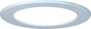 Paulmann - EBL Downlight/spot/schijnwerper Panel R 12W 2700K Wit