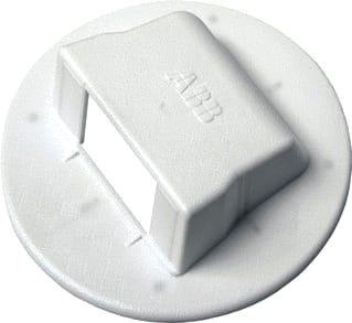 ABB - Hafobox C Deksel voor inbouwdoos wand/plafond Conn.Deks Gst Chass Wt