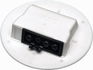 ABB - Hafobox C Deksel voor inbouwdoos wand/plafond Conn.Deks Gst Fem 4P Zw