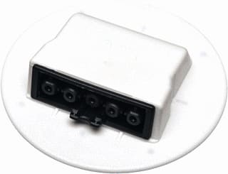 ABB - Hafobox C Deksel voor inbouwdoos wand/plafond Conn.Deks Gst Fem 5P Zw