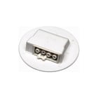 ABB - Deksel voor inbouwdoos wand/plafond CONN.DEKS GST FEM 4P WT